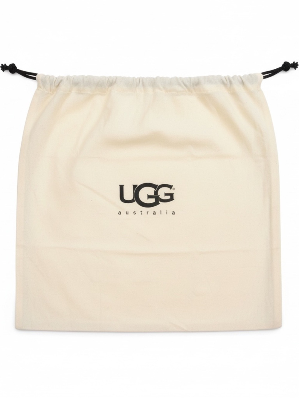 UGG Australia Cream Cotton Drawstring Dust Bag Replacement
